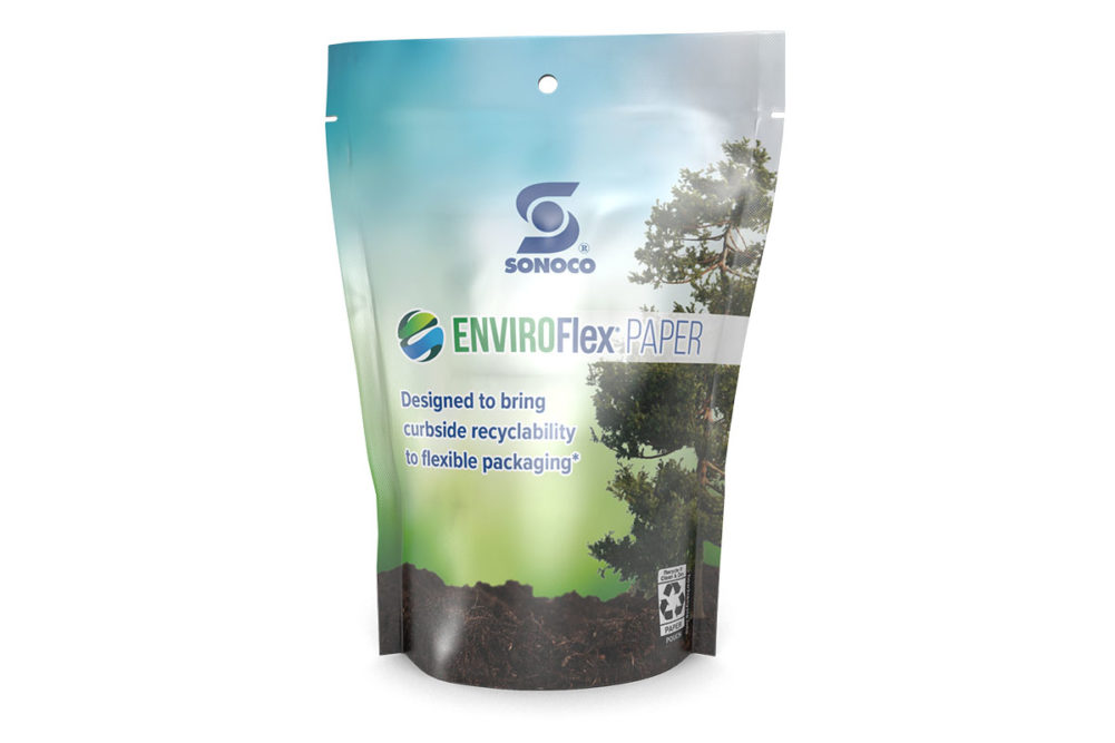 Sonoco's EnviroFlex® Paper Ultimate (ULT) 1.0 has received recycling pre-qualification