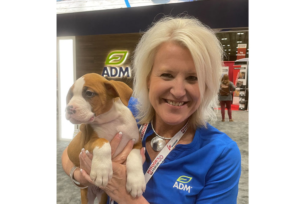 Amy McCarthy, vice president of pet nutrition in North America at ADM