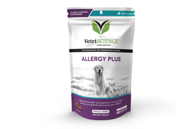 VetriScience's new dog chew supplement: Allergy Plus