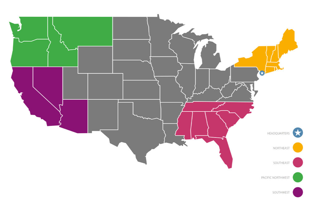 Right Way Reps adds southeastern states to US territory