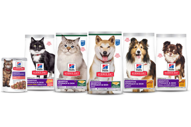 Hill's Pet Nutrition's new formulas that contain sustainable proteins
