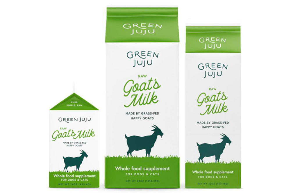 Green Juju's new cardboard carton packaging
