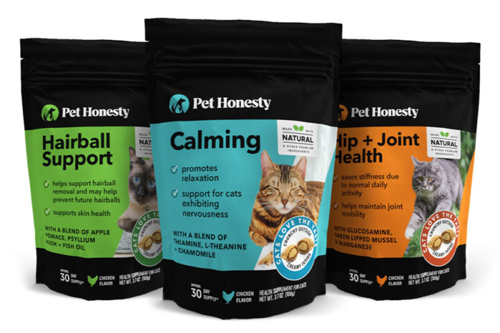 Pet Honesty's cat and dog supplements are now available at PetSmart