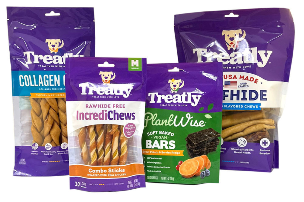 Worldwise's new pet treat and chew brand Treatly