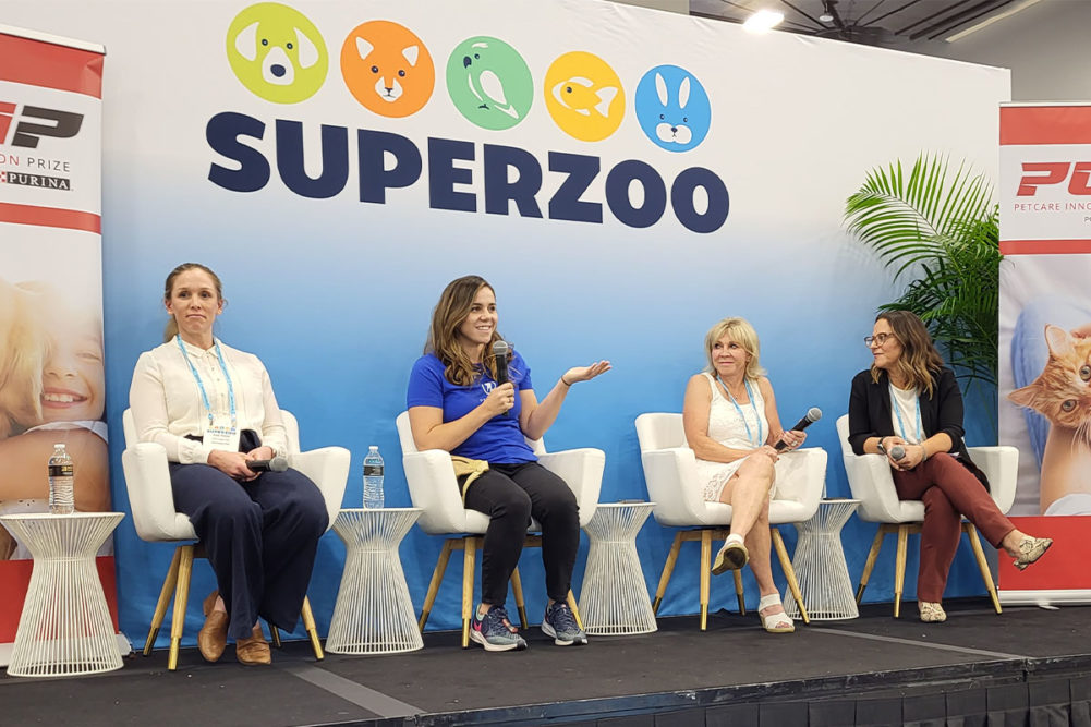 Navigating the Pet Industry panel at SUPERZOO 2023