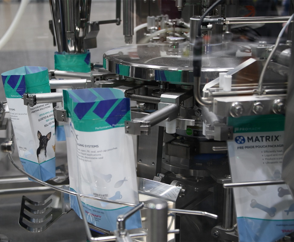 Flexible pouch packaging solutions by Matrix Packaging Machinery