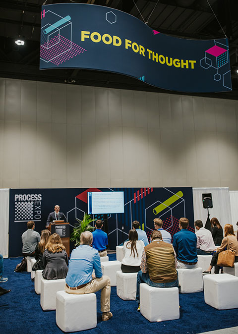 Food For Thought educational sessions at Process Expo