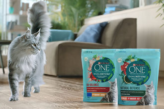 Purina ONE DualNature represents the company's first carbon reduced pet food line