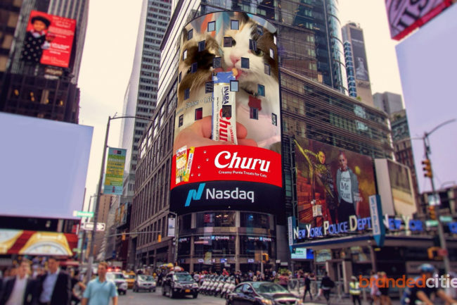 INABA's new commercial highlights the company's Churu cat treats
