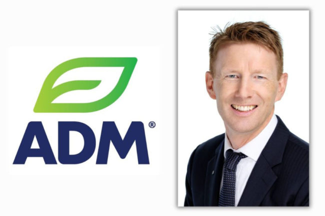 Dermot O'Grady, senior vice president of Global Operations for ADM