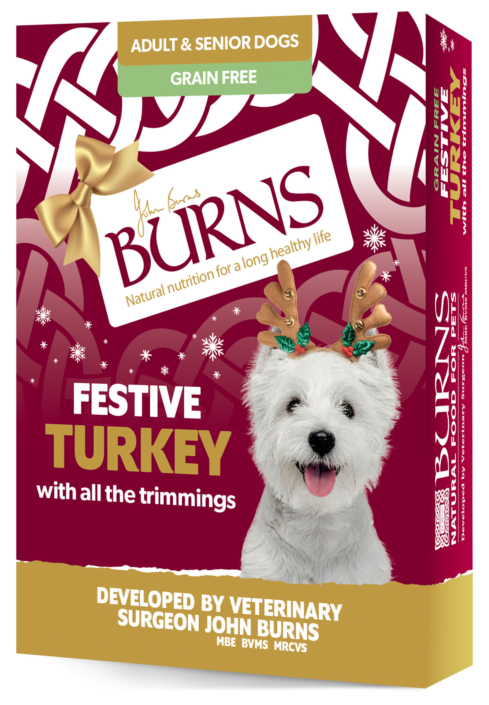Burns Pet Nutrition's new Festive Turkey wet dog food