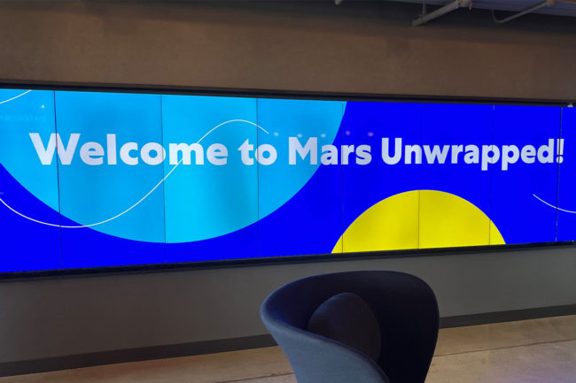 Mars opens the doors to its business at "Mars Unwrapped"