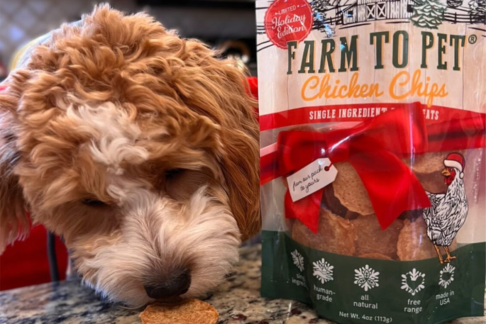 Farm to Pet debuts holiday-themed dog treats