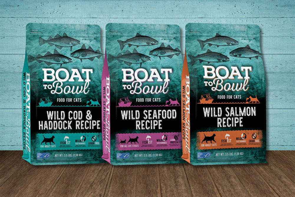 North Coast Seafoods' Boat to Bowl Pet Foods debuts cat food trial pack