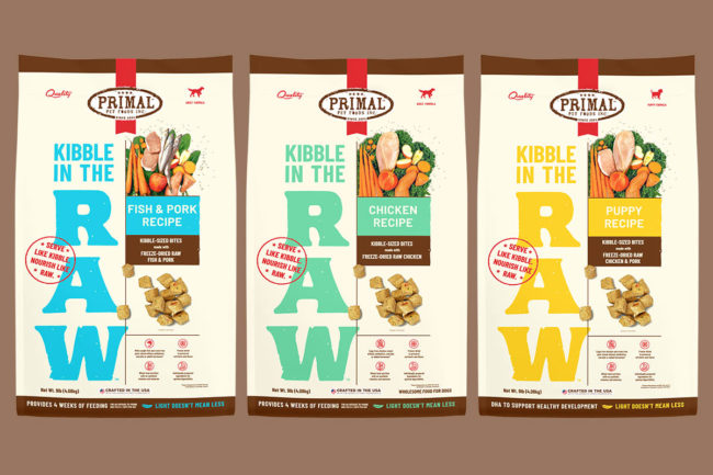 Primal Pet Foods introduces Kibble in the Raw