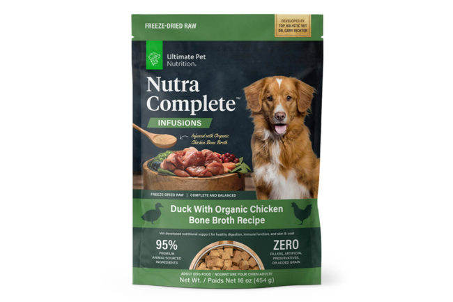 Ultimate Pet Nutrition introduces new Nutra Complete Infusions dog food
