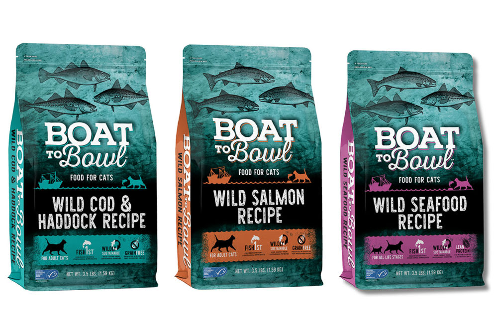 North Coast Seafoods' Boat to Bowl Pet Foods now available at Target