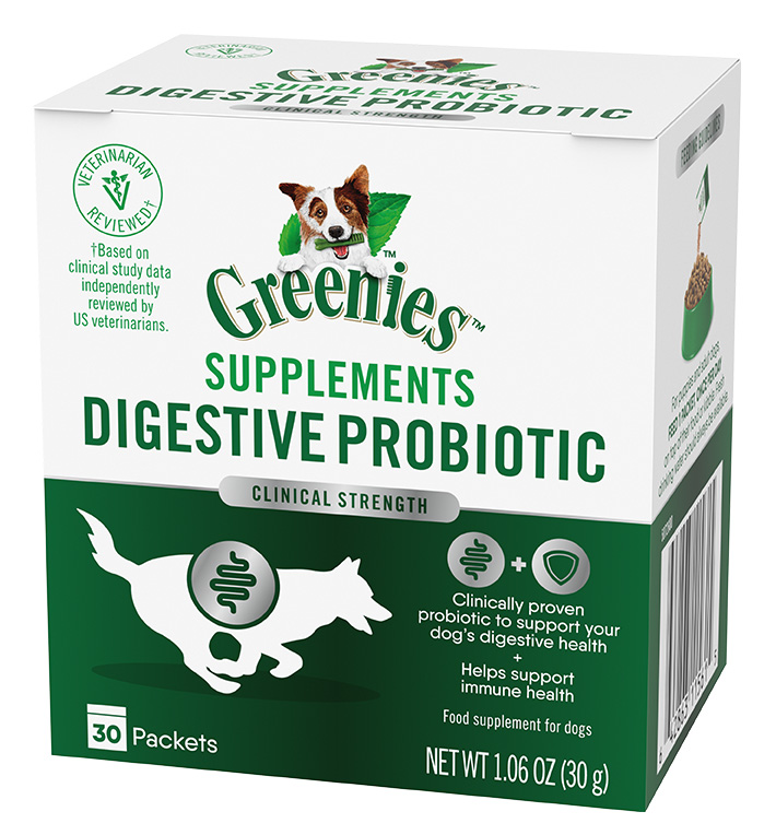 GREENIES digestive supplement for dogs