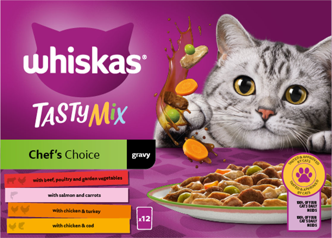 Whiskas named best cat food innovation by UK Product of the Year 2024