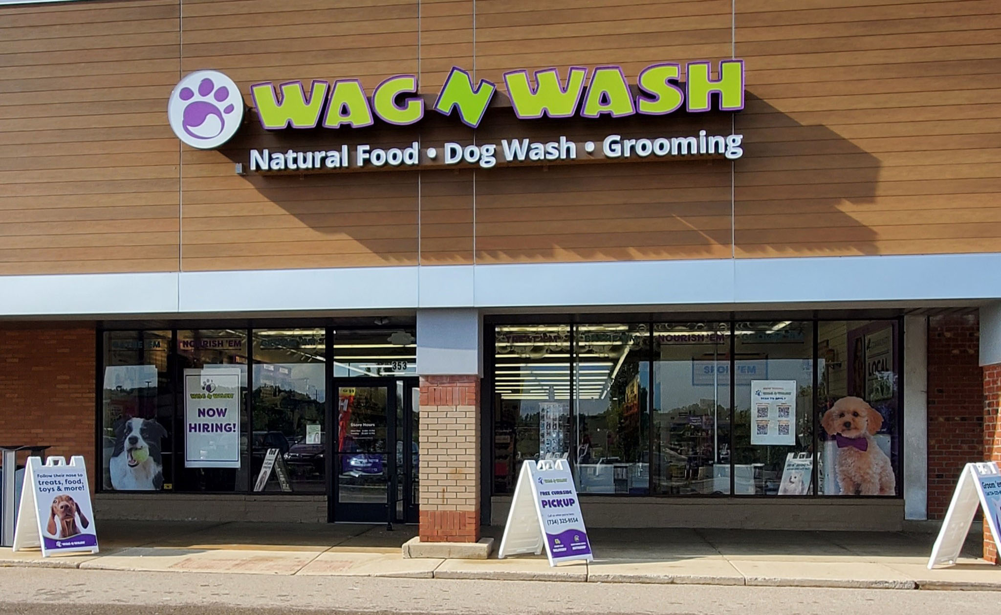 Wag N' Wash's flagship store in Ann Arbor