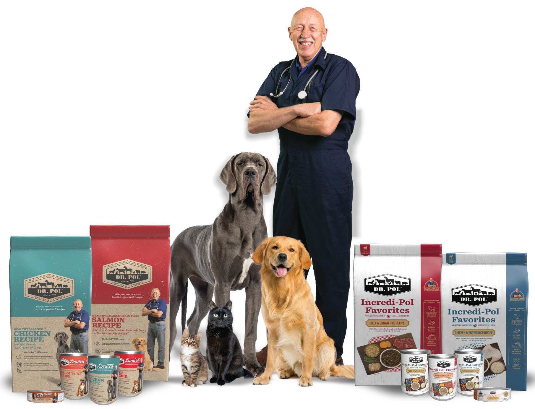 Dr. Pol will showcase its new wet pet foods, as well as other pet supplies during Global Pet Expo 2024