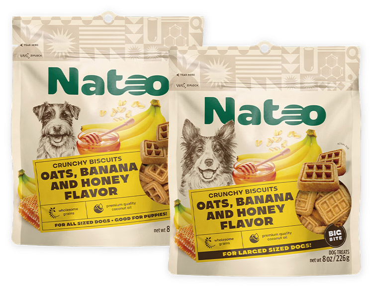 Natoo's new dog treat flavor