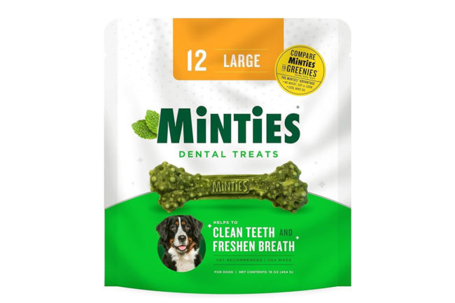 PetIQ debuts Minties dental treats for larger dogs