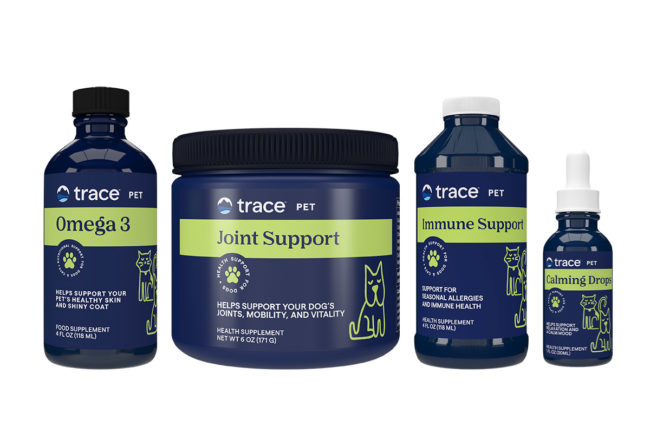 Trace introduces new line of pet supplements