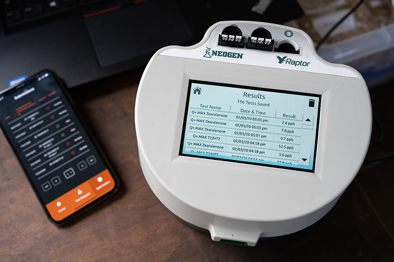 RAPIDREAD™ from Alltech connects portable test devices with mobile technology to provide mycotoxin risk readings instantly