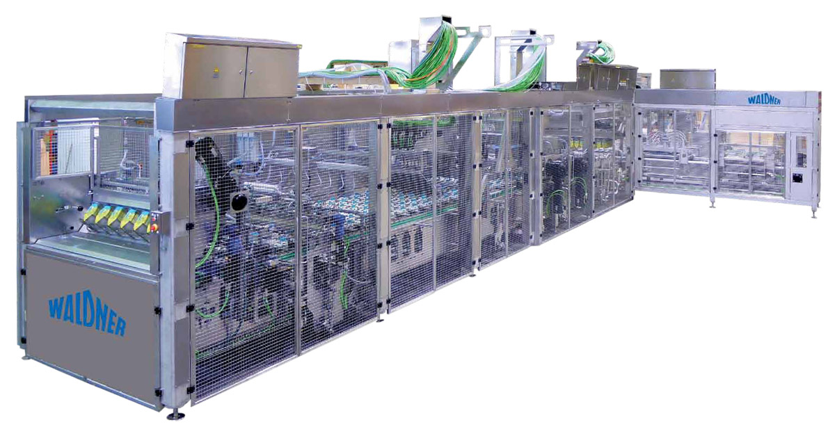 Waldner packaging equipment is flexible to run many different formats