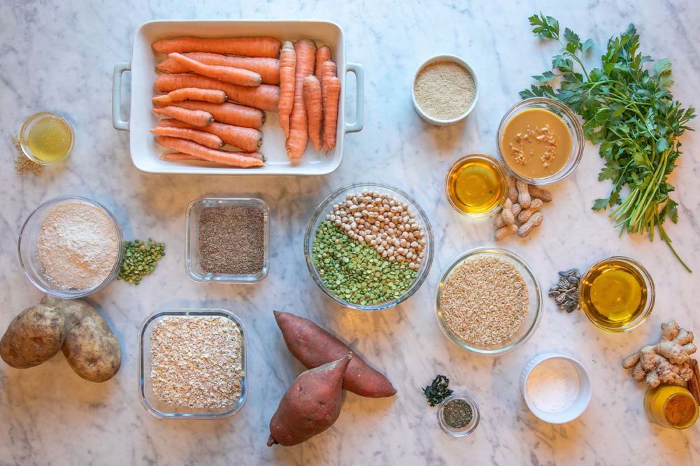 There is a wealth of plant-based ingredients to choose from when formulating dog foods