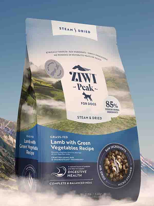 ZIWI Steam & Dried dog and cat food
