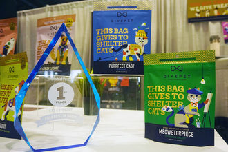 GivePet was one of many pet nutrition companies to be recognized by the Global Pet Expo 2024 New Products Showcase Awards