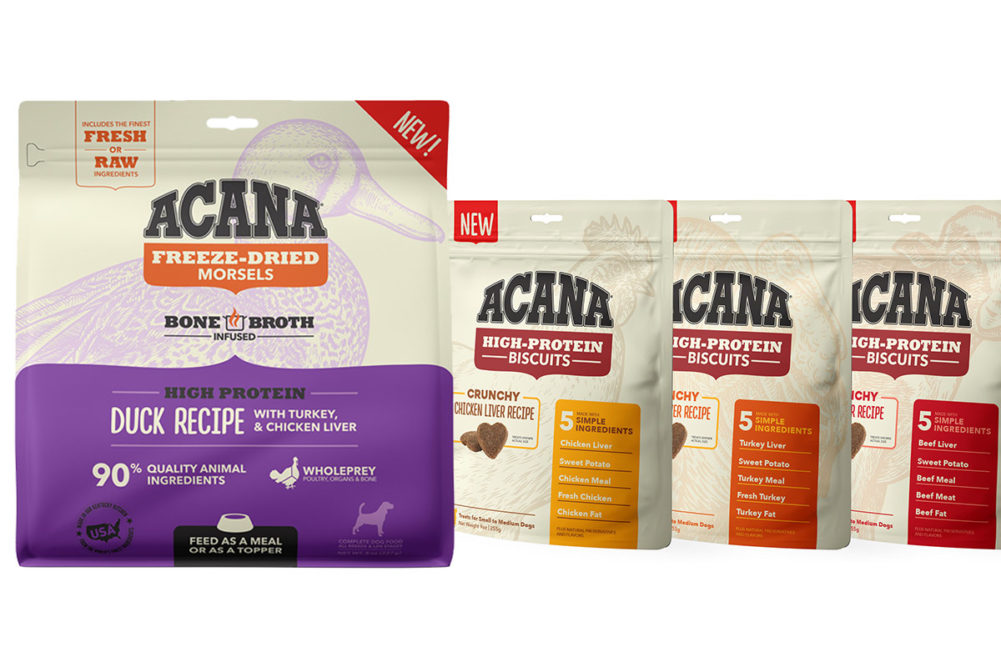 ACANA launches new dog food, treat products