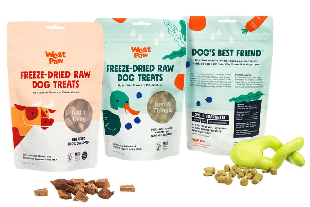 West Paw debuts sustainable dog treat line