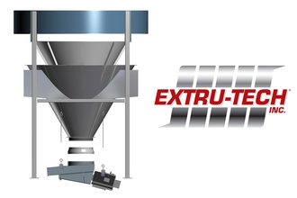 Extru-Tech offers upgraded sanitary cone option for vertical cooler