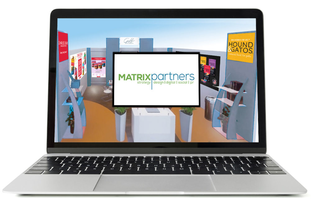 Matrix Partners offers virtual show booth creation services
