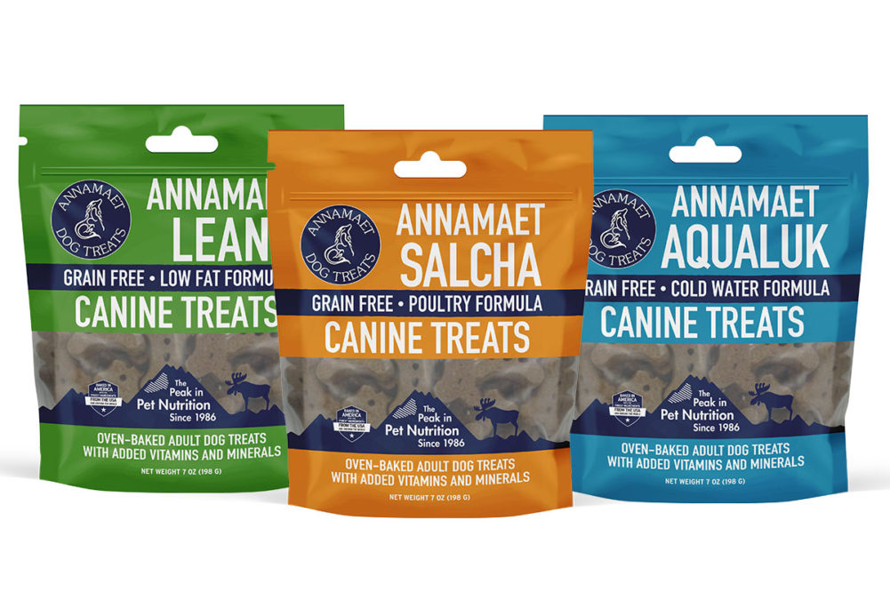 Annamaet Petfoods revamps dog treat packaging