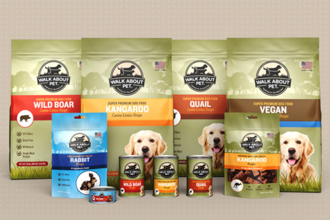 Walk About Pet Products' pet foods to be distributed by Phillips Pet Food & Supplies