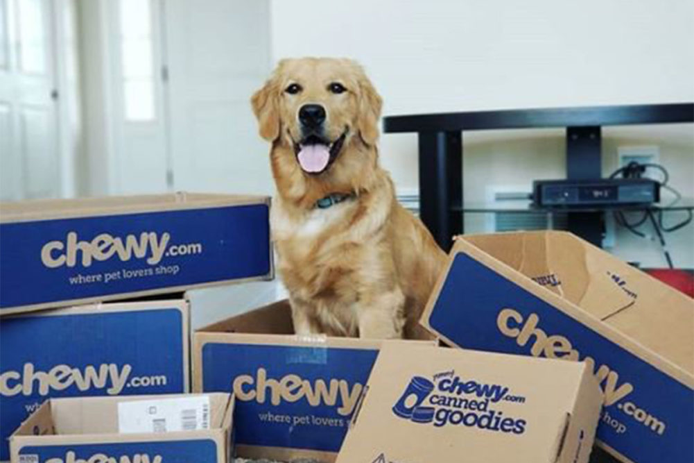 Chewy reports full-year earnings, sales up 47% from 2019