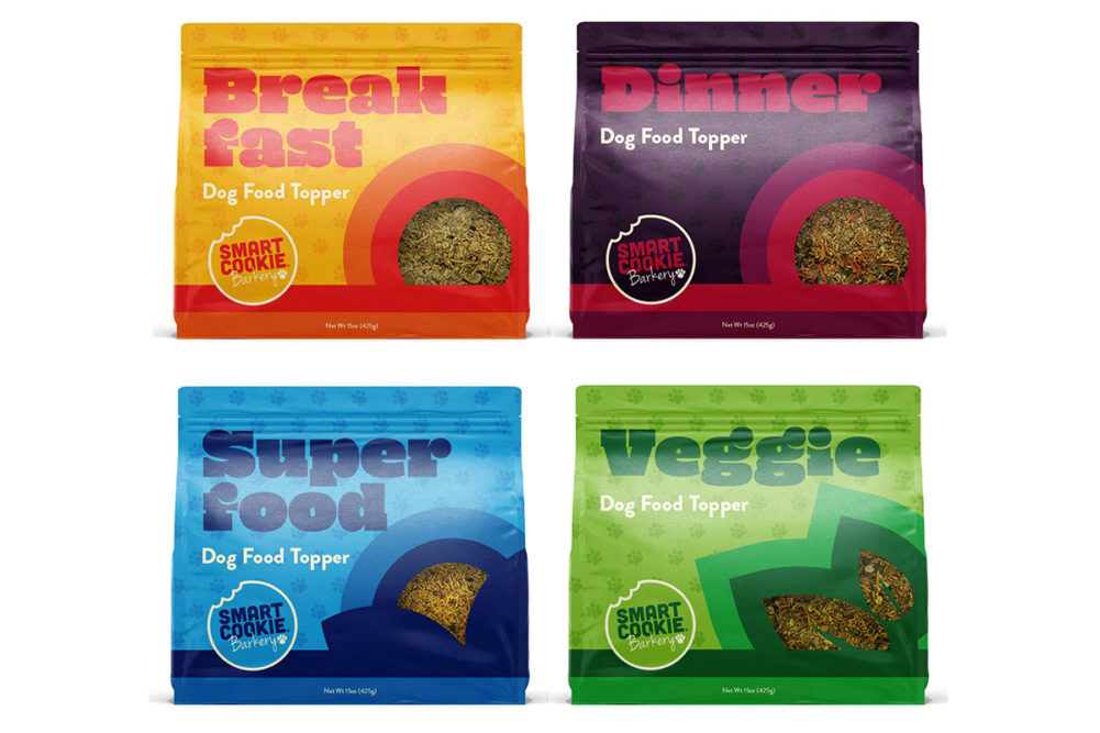 Meal toppers for dogs by Smart Cookie Barkery