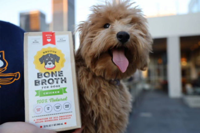 Brutus Broth pet products added to East Coast grocery stores