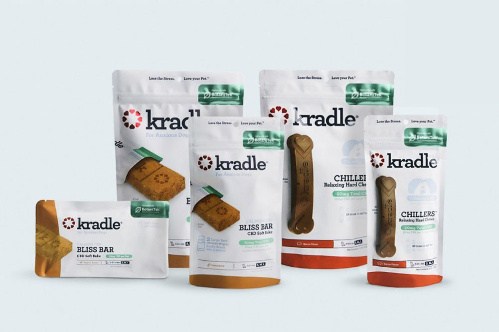 CBD pet product company launches dental chews and soft treat bars for dogs