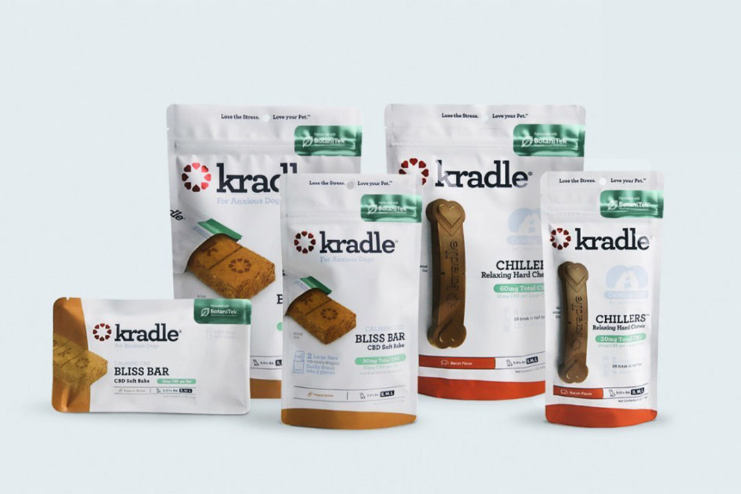 CBD pet product company launches dental chews and soft treat bars for dogs