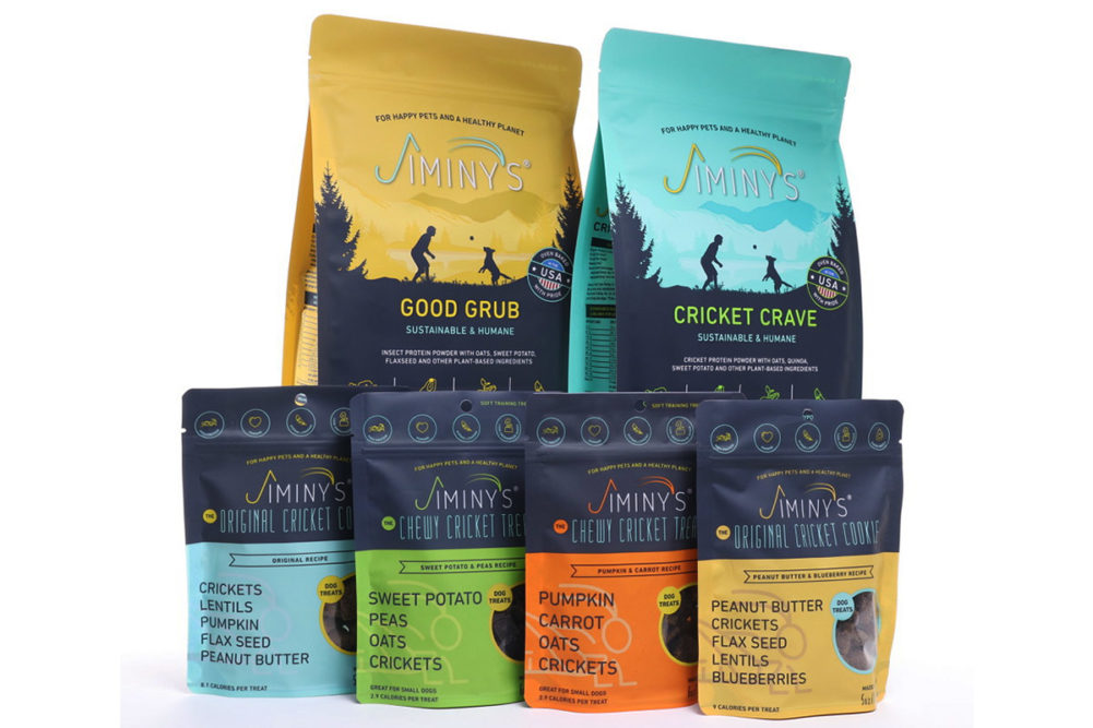 Jiminy's insect-based dog food and treats added to 800 Petco stores
