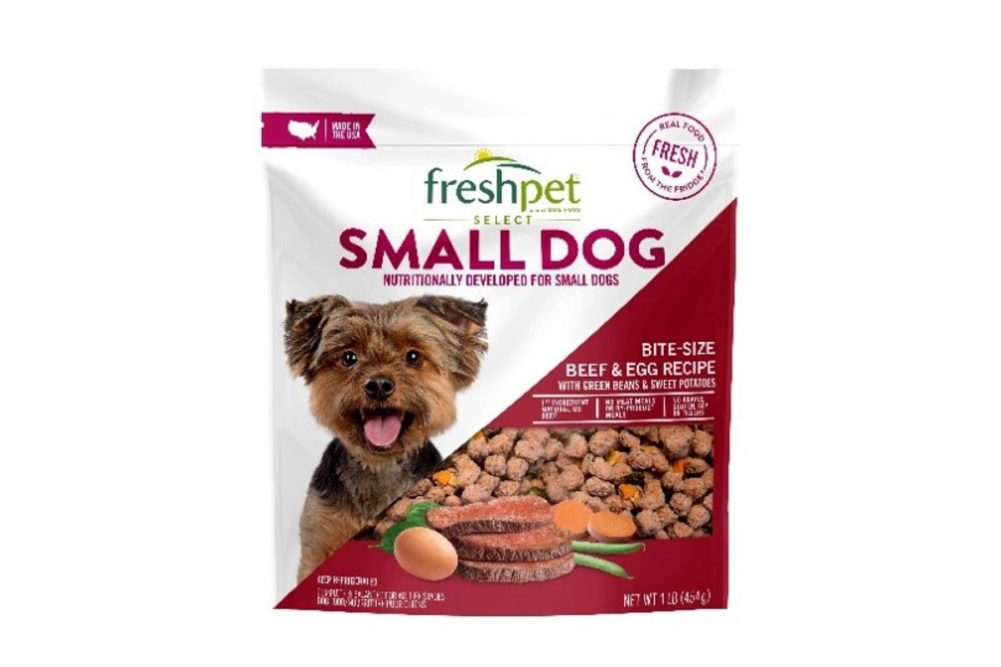 Freshpet recalls one lot of small dog food