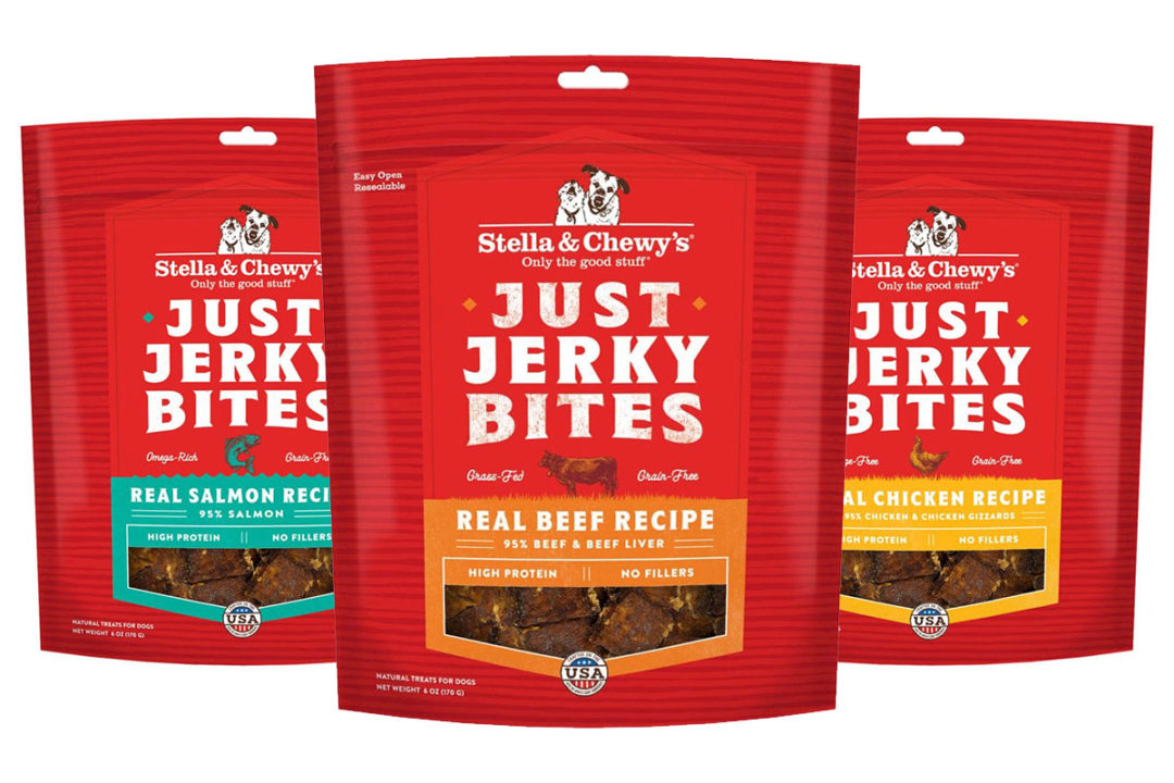 New jerky dog treats from Stella & Chewy's