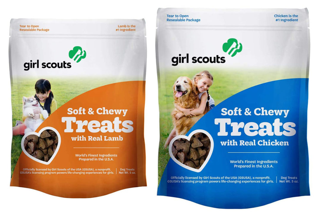 Tuffy's partners with Girl Scouts on dog treat line