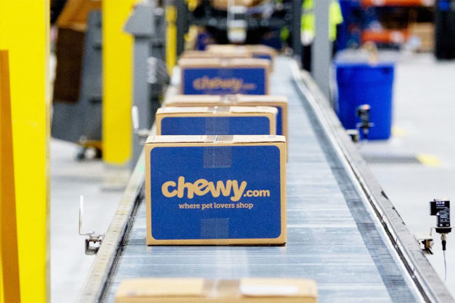 Chewy increasing its warehouse and fulfillment space with a new center