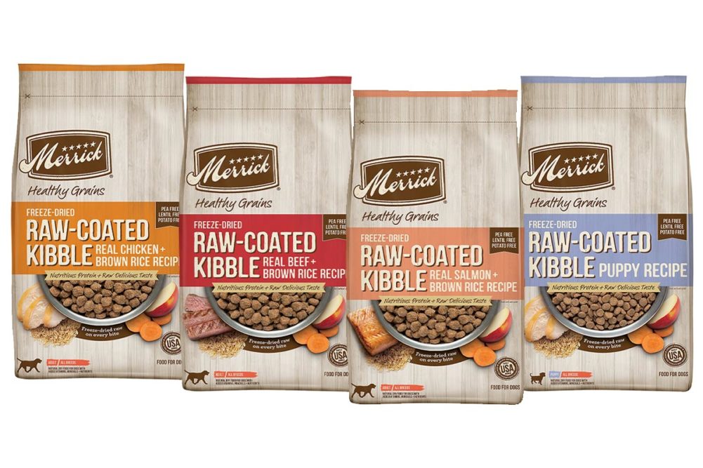 Merrick introduces new grain-inclusive, freeze-dried raw coated dry dog foods